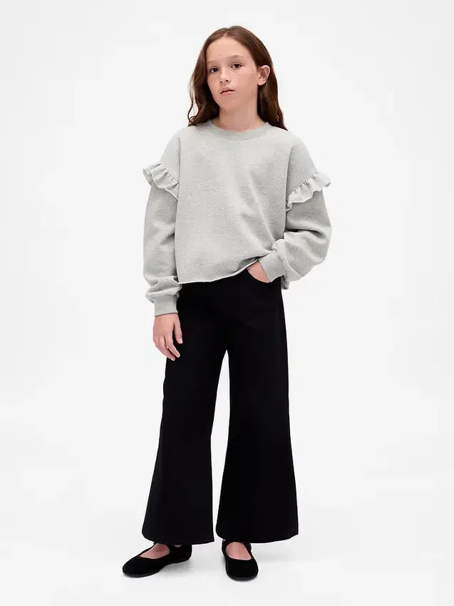 Çocuk Vintagesoft Fırfırlı Sweatshirt