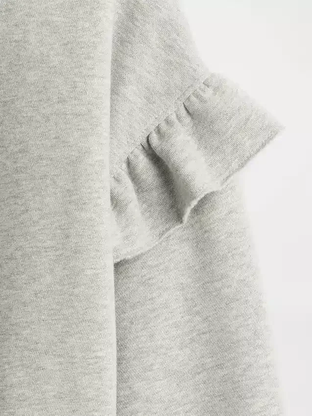 Çocuk Vintagesoft Fırfırlı Sweatshirt