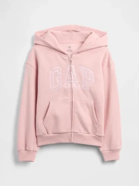 Çocuk Vintagesoft GAP Arch Logo Kapüşonlu Sweatshirt