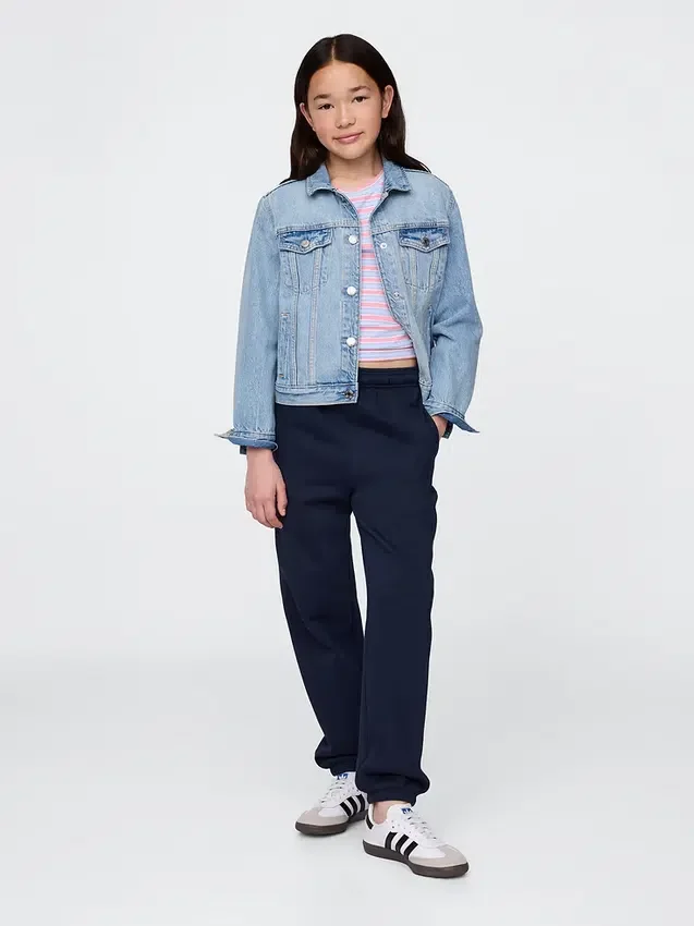 Çocuk Vintagesoft Gevşek Kesim Logolu Jogger Pantolon