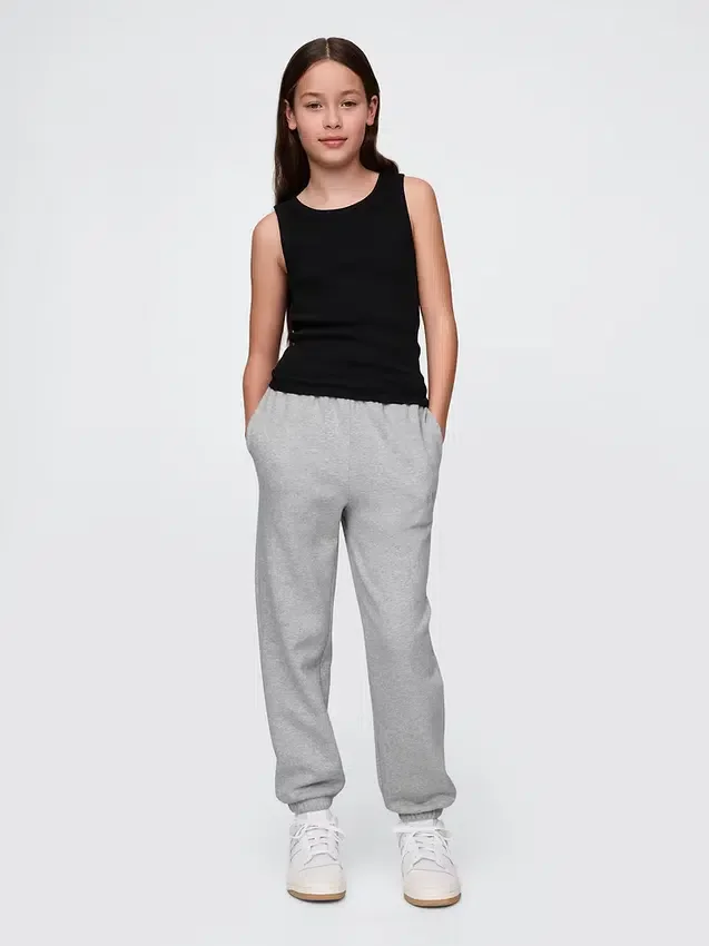 Çocuk Vintagesoft Gevşek Kesim Logolu Jogger Pantolon