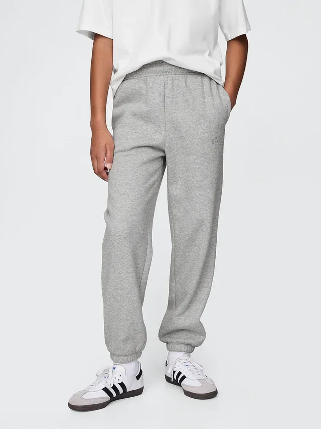 Çocuk Vintagesoft Gevşek Kesim Logolu Jogger Pantolon