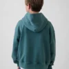 Çocuk Vintagesoft Gevşek Kesim Logolu Kapüşonlu Sweatshirt