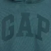 Çocuk Vintagesoft Gevşek Kesim Logolu Kapüşonlu Sweatshirt