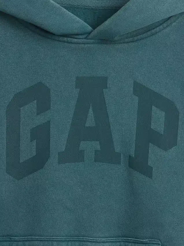 Çocuk Vintagesoft Gevşek Kesim Logolu Kapüşonlu Sweatshirt