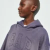 Çocuk Vintagesoft Gevşek Kesim Logolu Kapüşonlu Sweatshirt