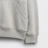 Çocuk Vintagesoft Gevşek Kesim Yuvarlak Yaka Cepli Sweatshirt