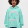 Çocuk Vintagesoft Grafik Kapüşonlu Sweatshirt