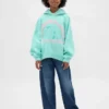 Çocuk Vintagesoft Grafik Kapüşonlu Sweatshirt
