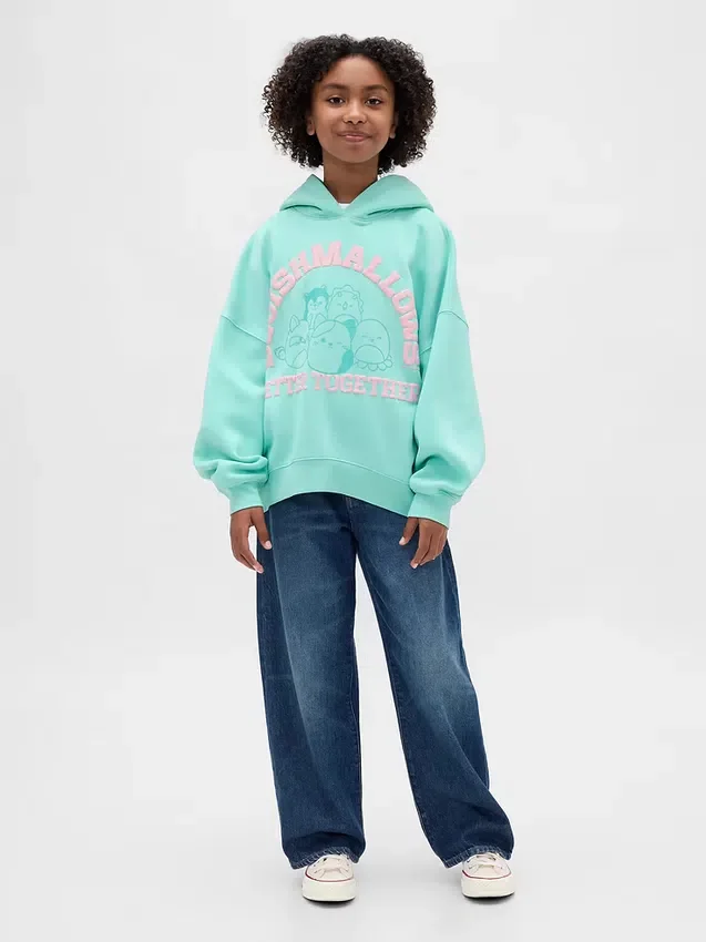 Çocuk Vintagesoft Grafik Kapüşonlu Sweatshirt