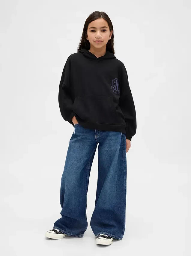 Çocuk Vintagesoft Grafik Kapüşonlu Sweatshirt