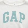 Çocuk Vintagesoft Havlu Kumaş Geniş Yakalı Logolu Sweatshirt