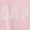 Çocuk Vintagesoft Havlu Kumaş Geniş Yakalı Logolu Sweatshirt