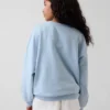 Çocuk Vintagesoft Havlu Kumaş Oversized Grafikli Sweatshirt