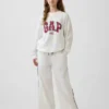 Çocuk Vintagesoft Havlu Kumaş Oversized Grafikli Sweatshirt