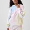 Çocuk Vintagesoft Havlu Kumaş Oversized Kapüşonlu Sweatshirt