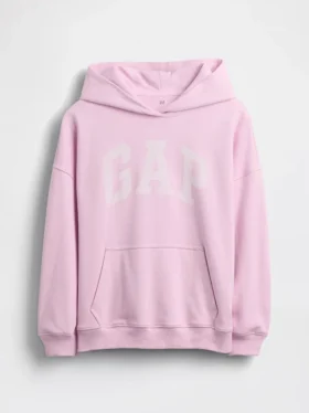 Çocuk Vintagesoft Havlu Kumaş Oversized Kapüşonlu Sweatshirt