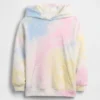 Çocuk Vintagesoft Havlu Kumaş Oversized Kapüşonlu Sweatshirt