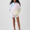 Çocuk Vintagesoft Havlu Kumaş Oversized Kapüşonlu Sweatshirt