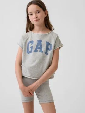 Çocuk Vintagesoft Havlu Kumaş Raglan Desenli Sweatshirt
