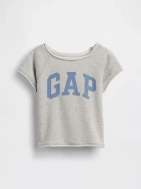 Çocuk Vintagesoft Havlu Kumaş Raglan Desenli Sweatshirt