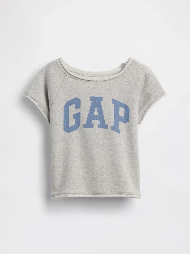 Çocuk Vintagesoft Havlu Kumaş Raglan Desenli Sweatshirt