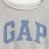 Çocuk Vintagesoft Havlu Kumaş Raglan Desenli Sweatshirt