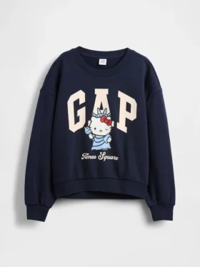 Çocuk Vintagesoft Hello Kitty Logolu Sweatshirt