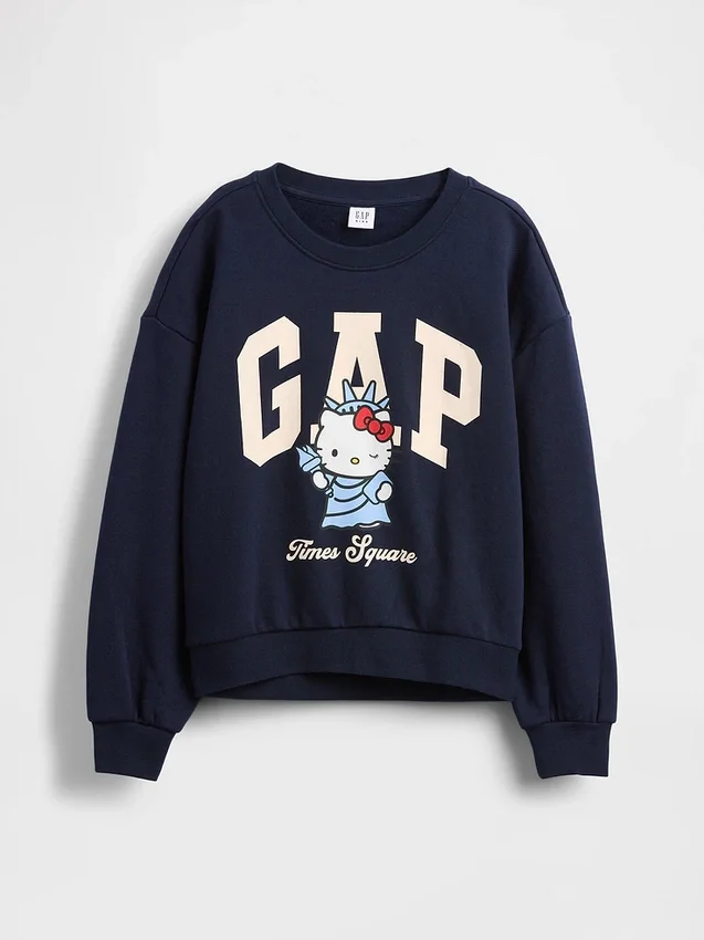 Çocuk Vintagesoft Hello Kitty Logolu Sweatshirt