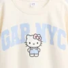 Çocuk Vintagesoft Hello Kitty Logolu Sweatshirt