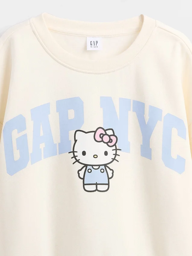 Çocuk Vintagesoft Hello Kitty Logolu Sweatshirt