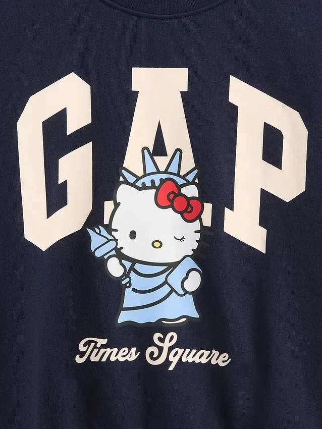 Çocuk Vintagesoft Hello Kitty Logolu Sweatshirt