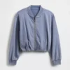 Çocuk Vintagesoft Kabarık Bomber Ceket