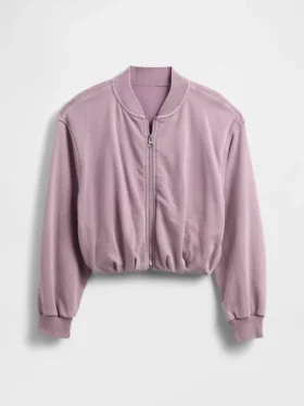 Çocuk Vintagesoft Kabarık Bomber Ceket