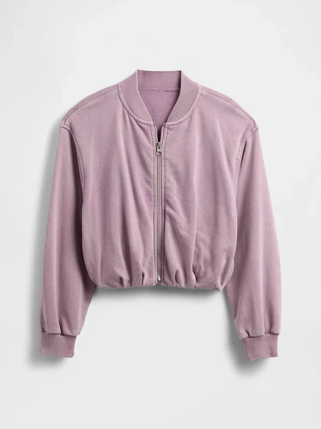 Çocuk Vintagesoft Kabarık Bomber Ceket