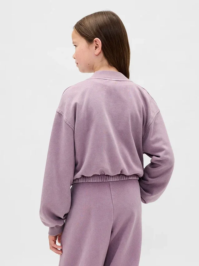 Çocuk Vintagesoft Kabarık Bomber Ceket