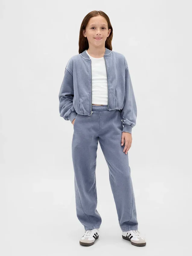 Çocuk Vintagesoft Kabarık Bomber Ceket