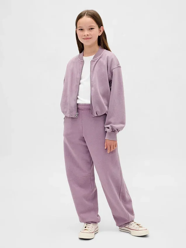 Çocuk Vintagesoft Kabarık Bomber Ceket