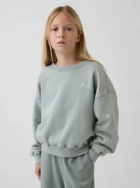 Çocuk Vintagesoft Kama Yaka Sweatshirt