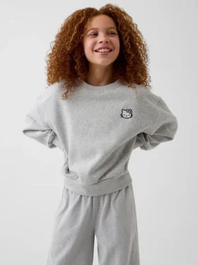 Çocuk Vintagesoft Kama Yaka Sweatshirt