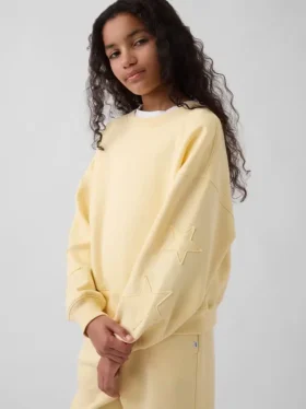 Çocuk Vintagesoft Kama Yaka Sweatshirt