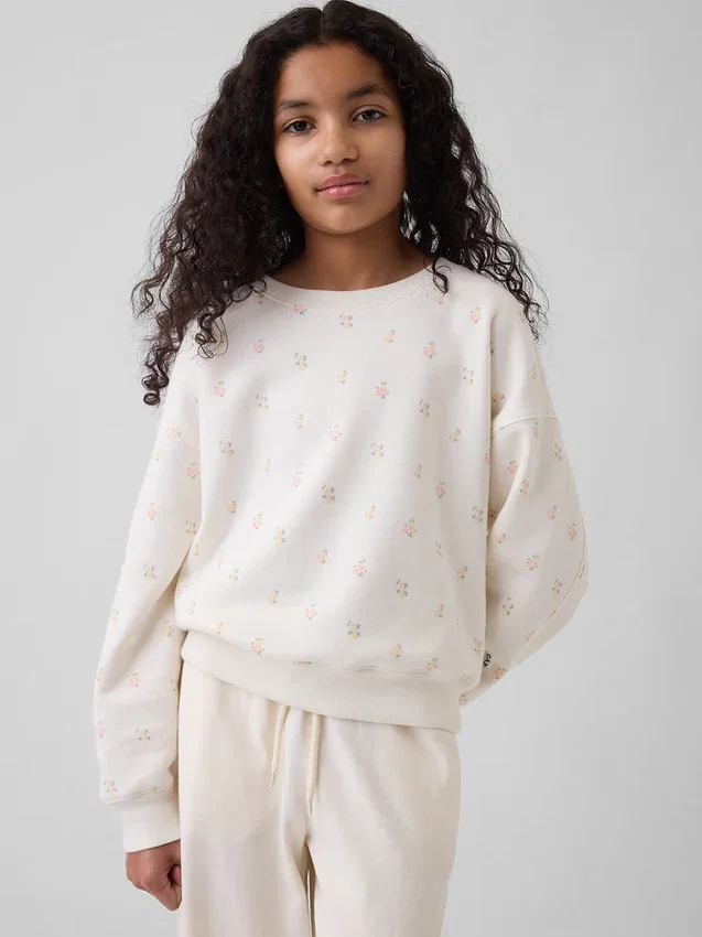 Çocuk Vintagesoft Kama Yaka Sweatshirt