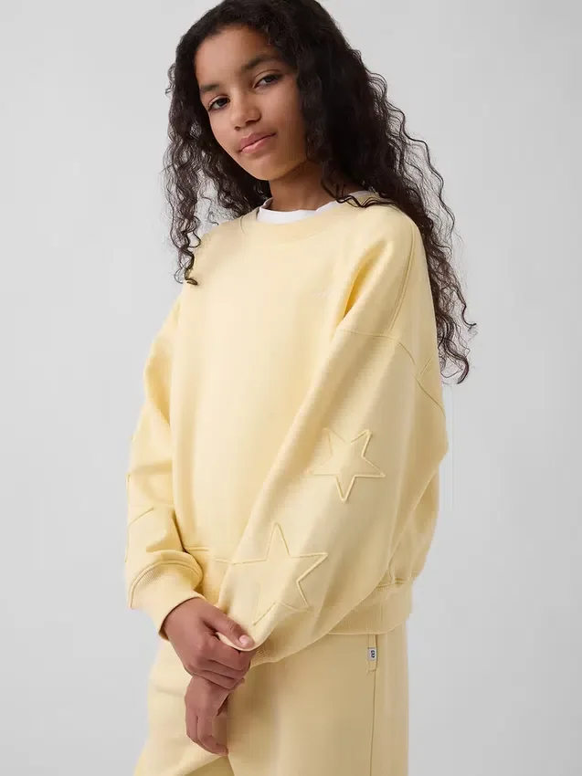 Çocuk Vintagesoft Kama Yaka Sweatshirt
