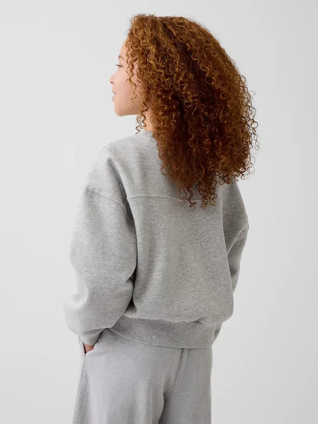 Çocuk Vintagesoft Kama Yaka Sweatshirt