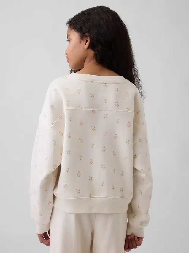 Çocuk Vintagesoft Kama Yaka Sweatshirt
