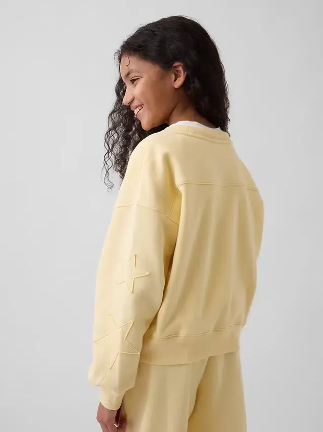 Çocuk Vintagesoft Kama Yaka Sweatshirt