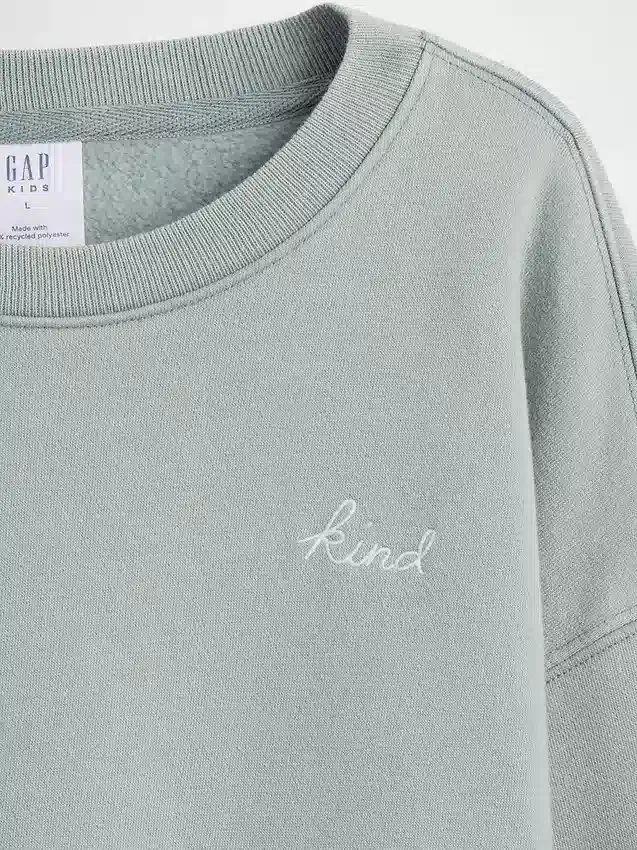 Çocuk Vintagesoft Kama Yaka Sweatshirt
