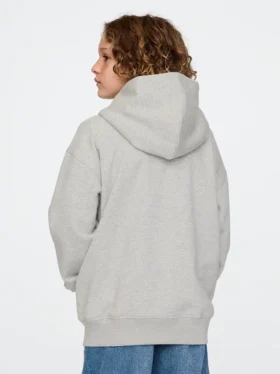 Çocuk Vintagesoft Logolu Fermuarlı Kapüşonlu Sweatshirt