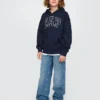 Çocuk Vintagesoft Logolu Fermuarlı Kapüşonlu Sweatshirt