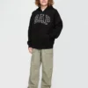 Çocuk Vintagesoft Logolu Fermuarlı Kapüşonlu Sweatshirt
